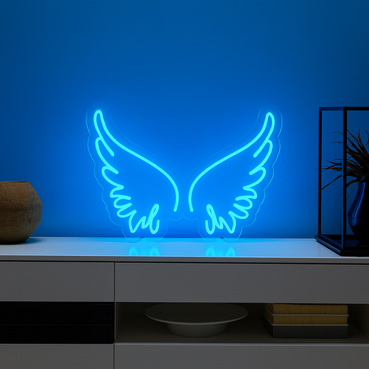Angel Wings Neon LED Light (Available in Multiple Colors)