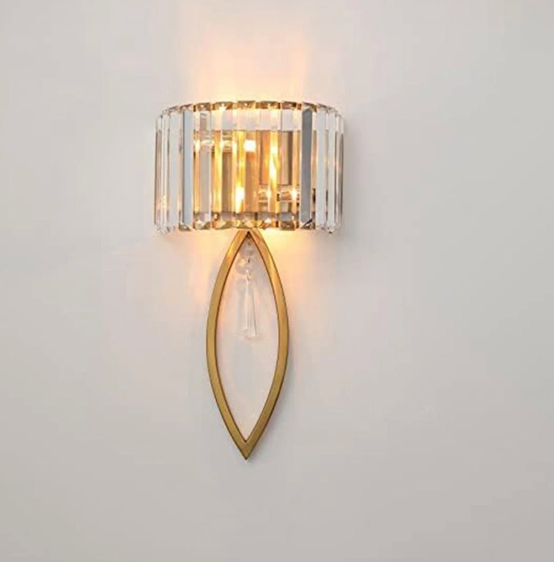 Crystal Bloom Wall Light