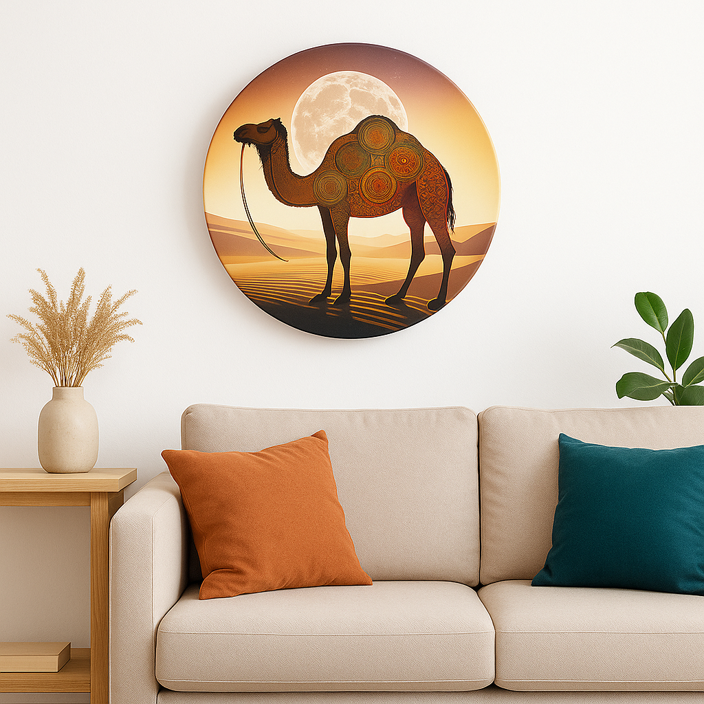 Desert Caravan Wall Plate