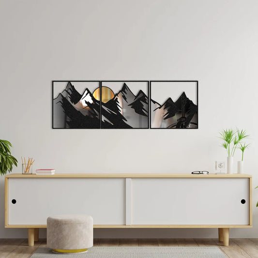 Dusk Glow Sunset Wood Wall Decor