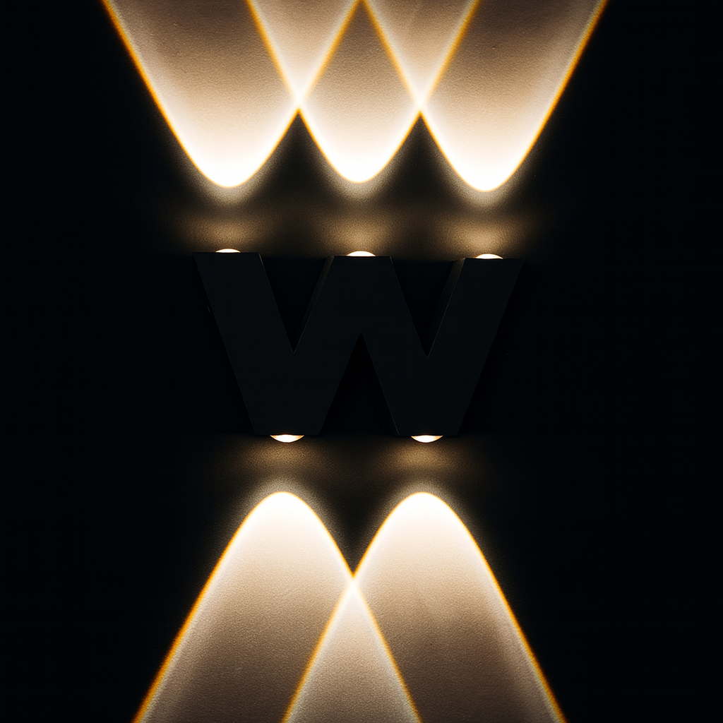 Glexy Lights 5W IP65 Waterproof Up & Down LED Wall Light