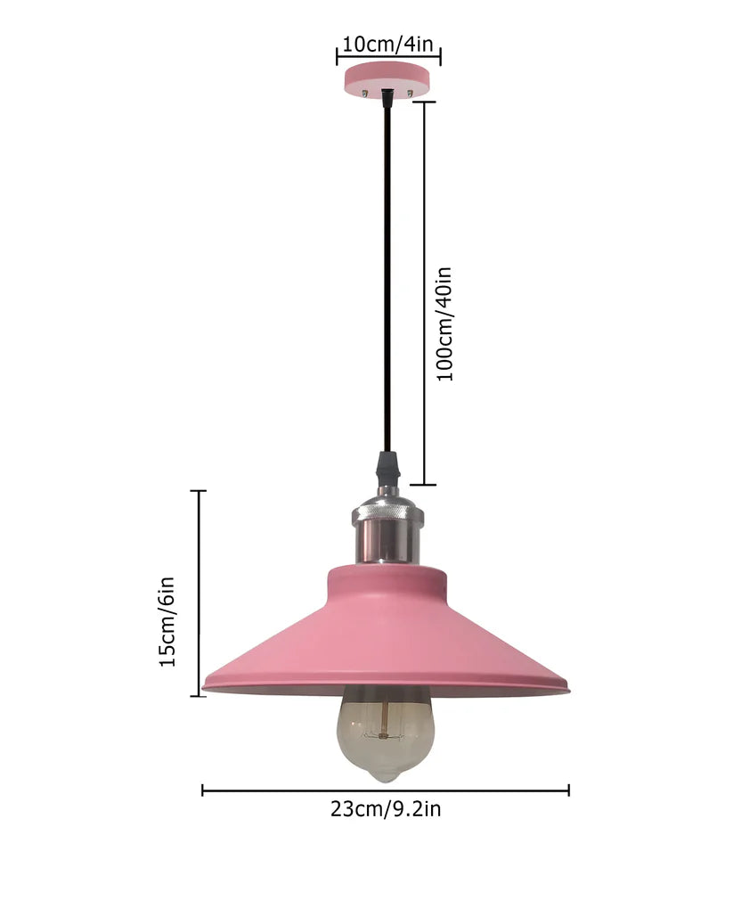 Industrial Metal Pendant Light