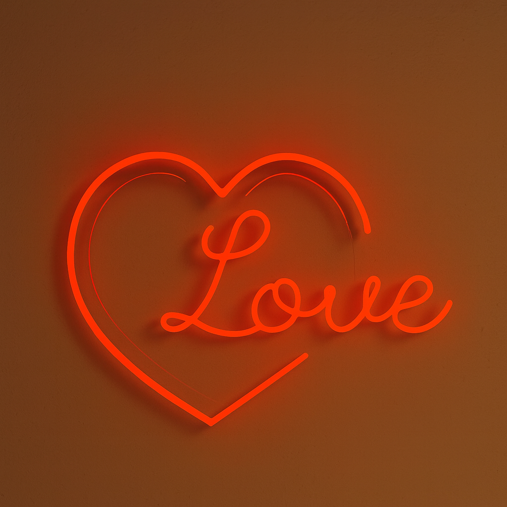 Love Heart Neon Light (Available in Multiple Colors)