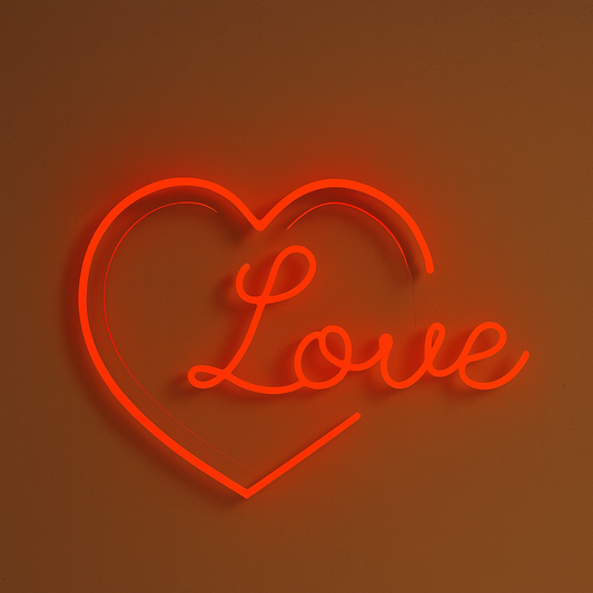 Love Heart Neon Light (Available in Multiple Colors)