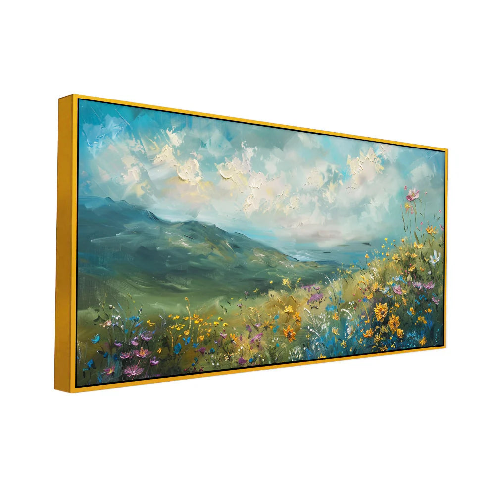 Modern Abstract Nature Floral Canvas Wall Painting