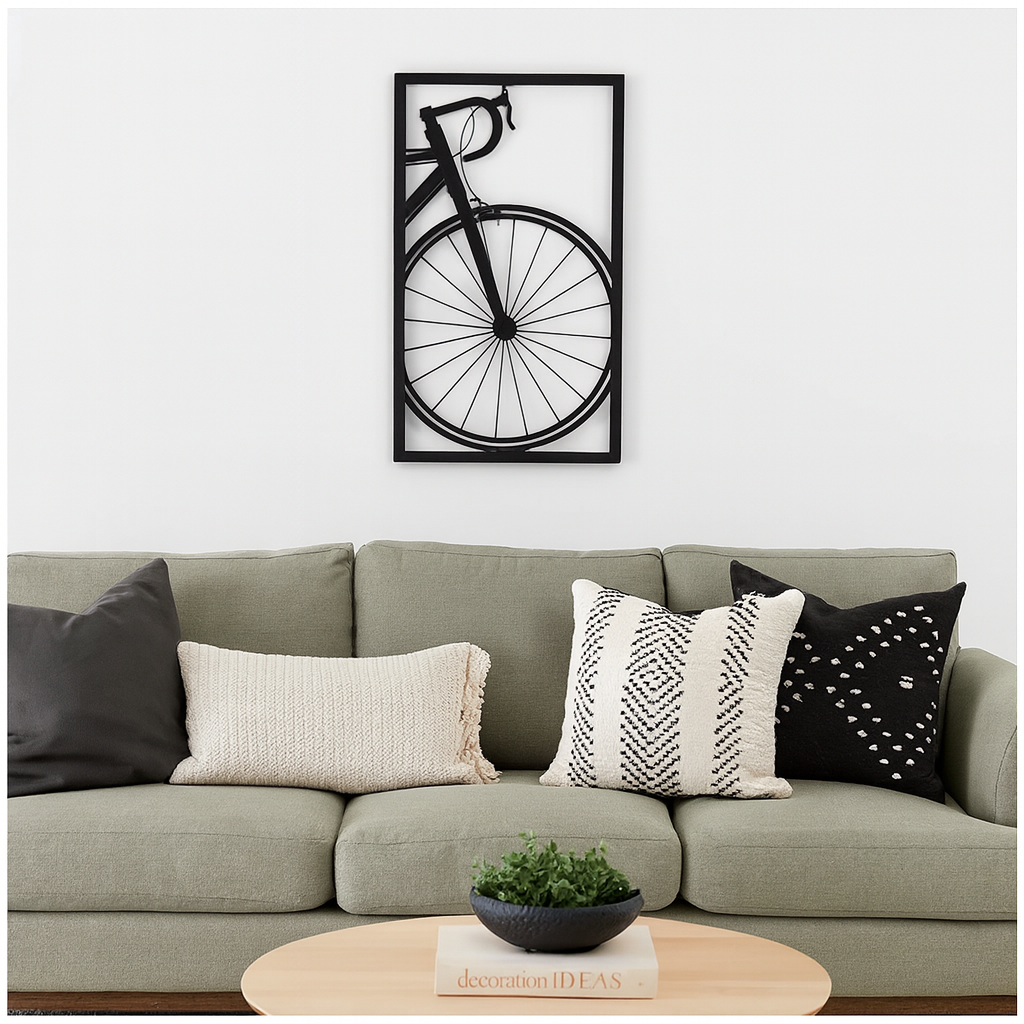 Old Town Bicycle Wood Decor