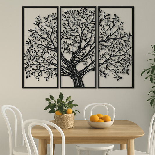 Sylvan Serenity Tree of Life Wood Wall Decor