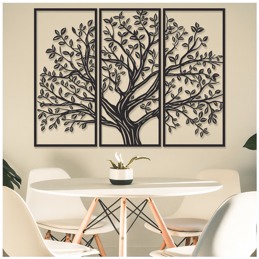 Sylvan Serenity Tree of Life Wood Wall Decor