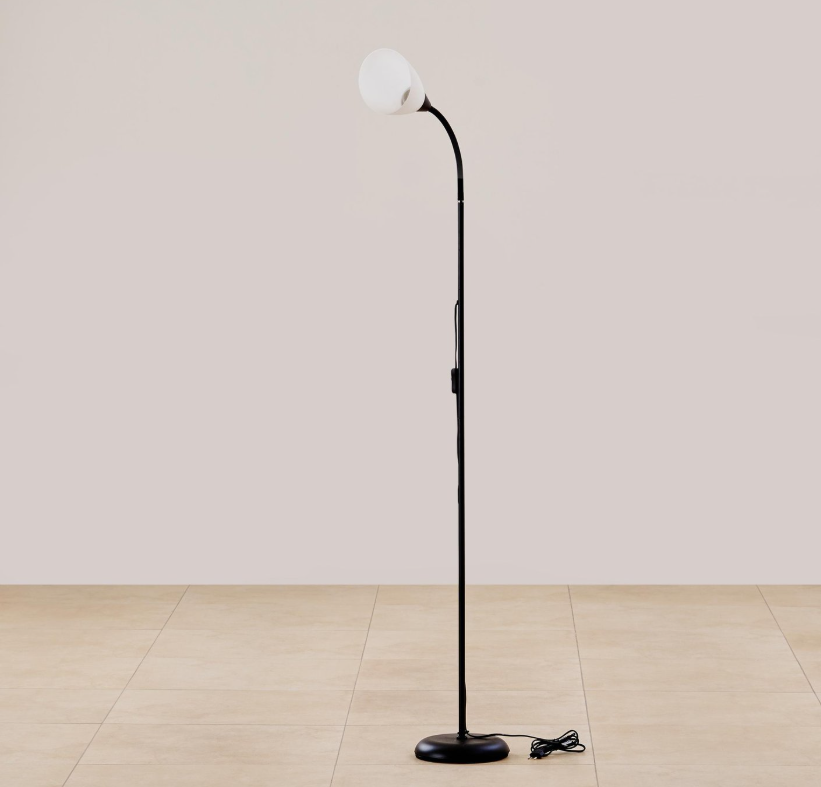 Tokyo Iron Floor Lamp with Movable Shade