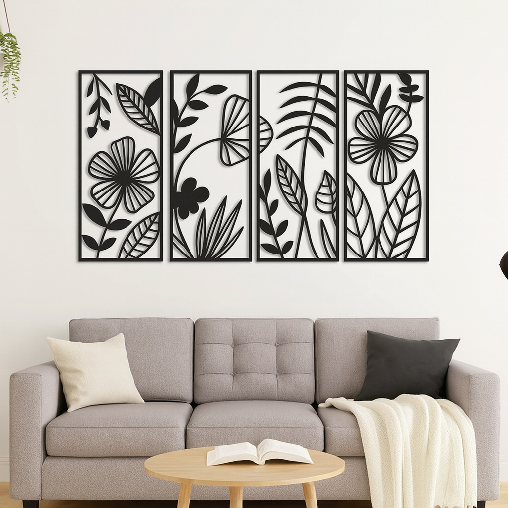 Wildflower Whisper Set Of 3 Wood Wall Decor