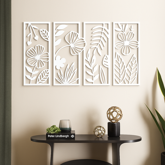 Wildflower Whisper Set Of 3 Wood Wall Decor
