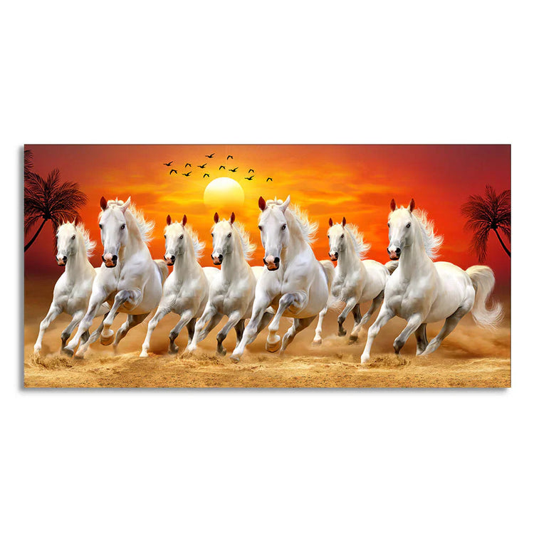 Seven Horses Painting
