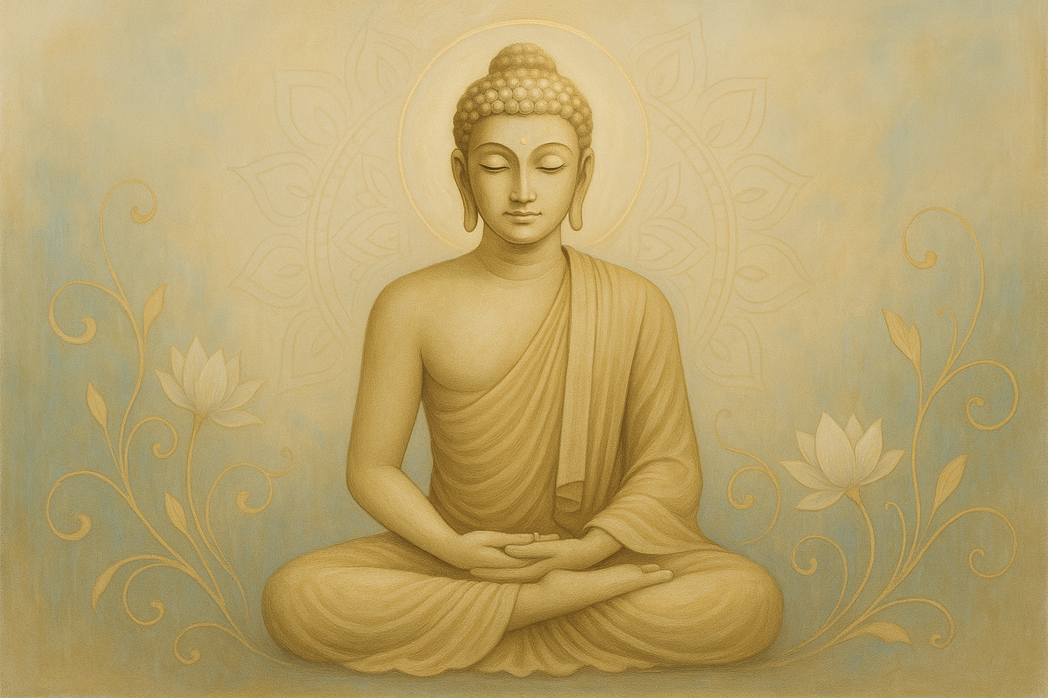 Buddha Wall Art Paintings Canvas