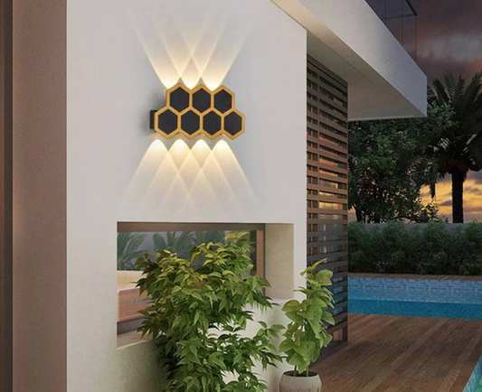 Batman Style Outdoor Wall Facade Light