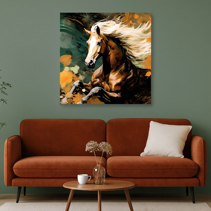 Beautiful Horse Canvas Wall Paintings