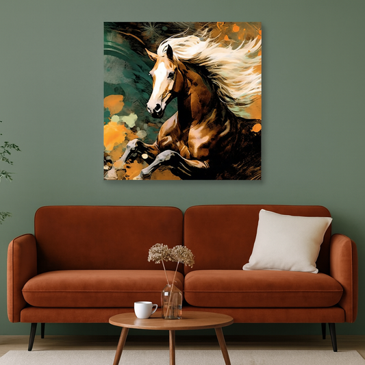 Beautiful Horse Canvas Wall Paintings