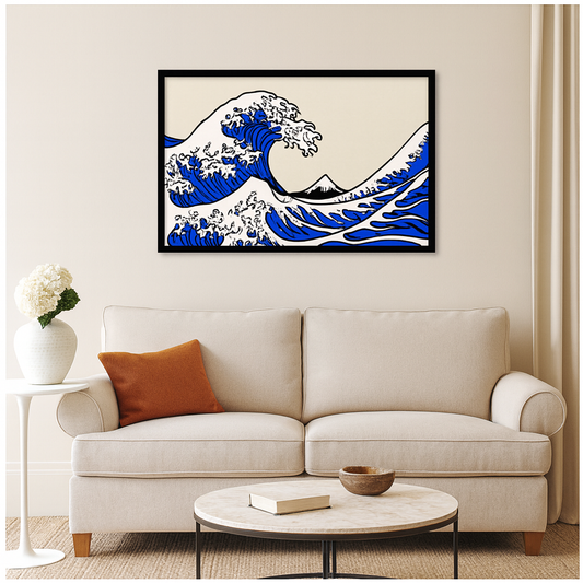 Great Wave Wood Wall Decor
