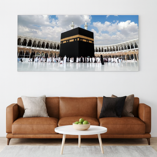 Islamic Canvas Wall Painting of Makkah al-Mukarramah