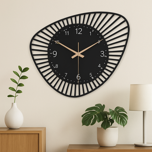 MidMod Ticker Wall Clock