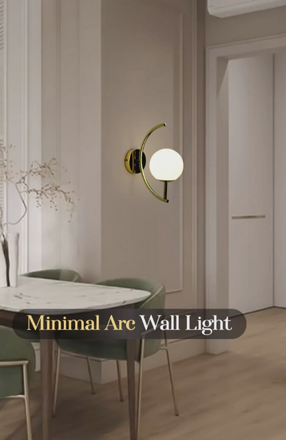 Minimal Arc Wall Light