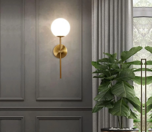 Modern Globe Wall Light