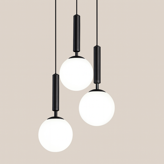 Nordic Frosted Globe Pendant Light