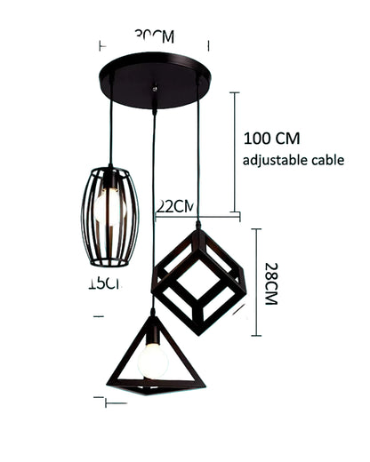 Retro Industrial Nordic Pendant Light