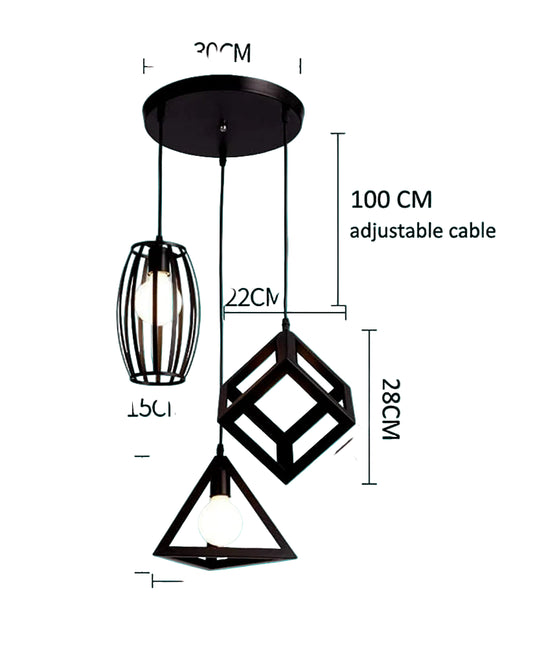 Retro Industrial Nordic Pendant Light