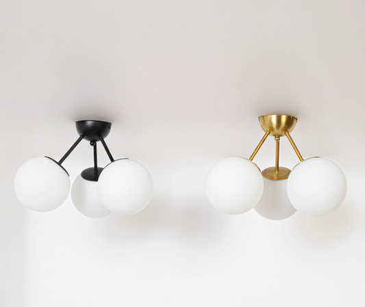 Semi Flush Mount Ceiling Light -3