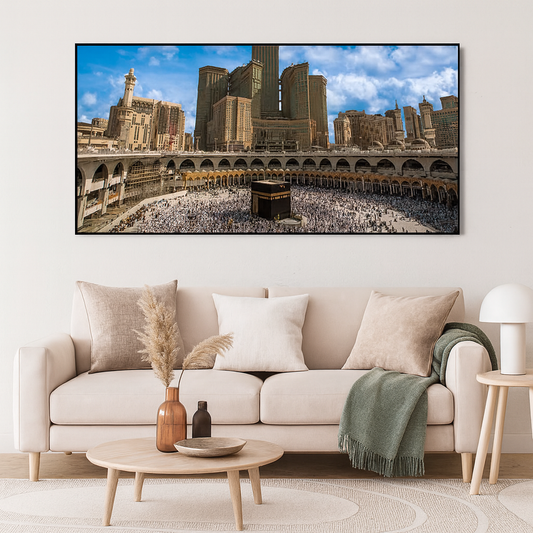 Skyline of Mecca Saudi Arabia Wall Painting