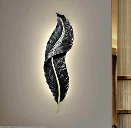 Snowy Quill Wall Light
