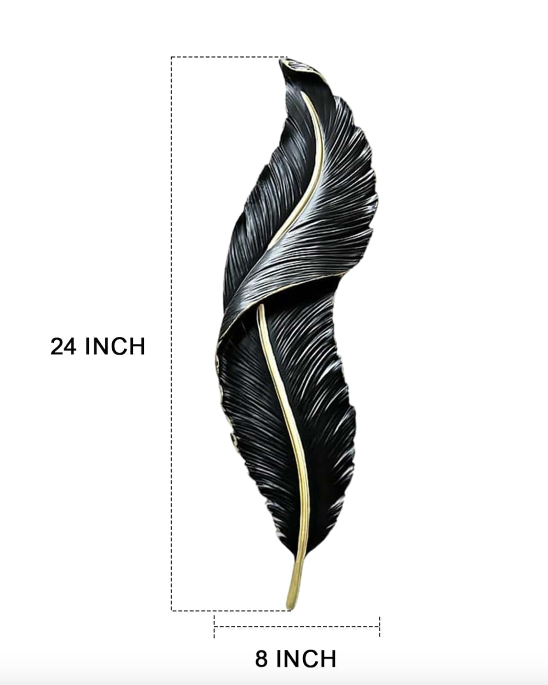 Snowy Quill Wall Light