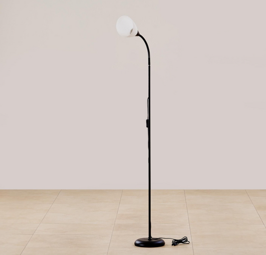 Tokyo Iron Floor Lamp with Movable Shade