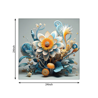 Vibrant Flower Wall Paintings: Bring Nature Indoors
