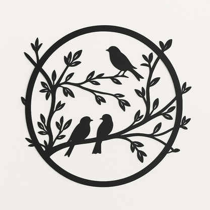 Whispering Branches Wood Wall Decor